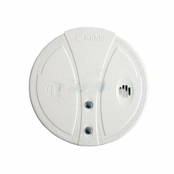 American Imaginations Round White All Purpose Smoke Alarm Plastic AI-36953